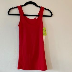 Stephanie B Red Tank Top New with Tags Size S